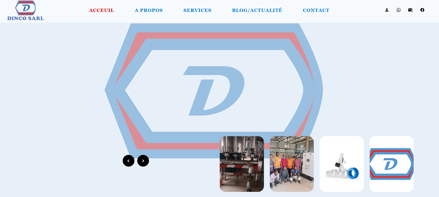 Site Web Vitrine Moderne pour une entreprise - Image 1