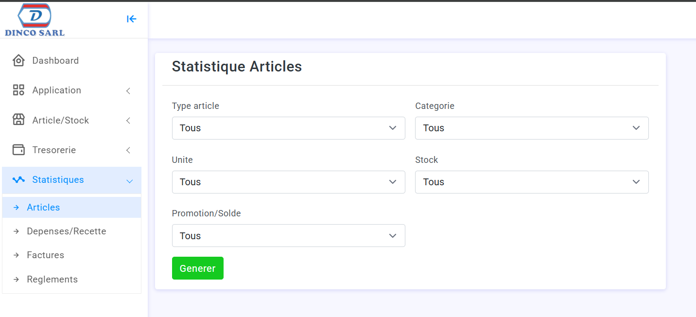 Application web de gestion de stock et de facturation des produit et service - Image 5