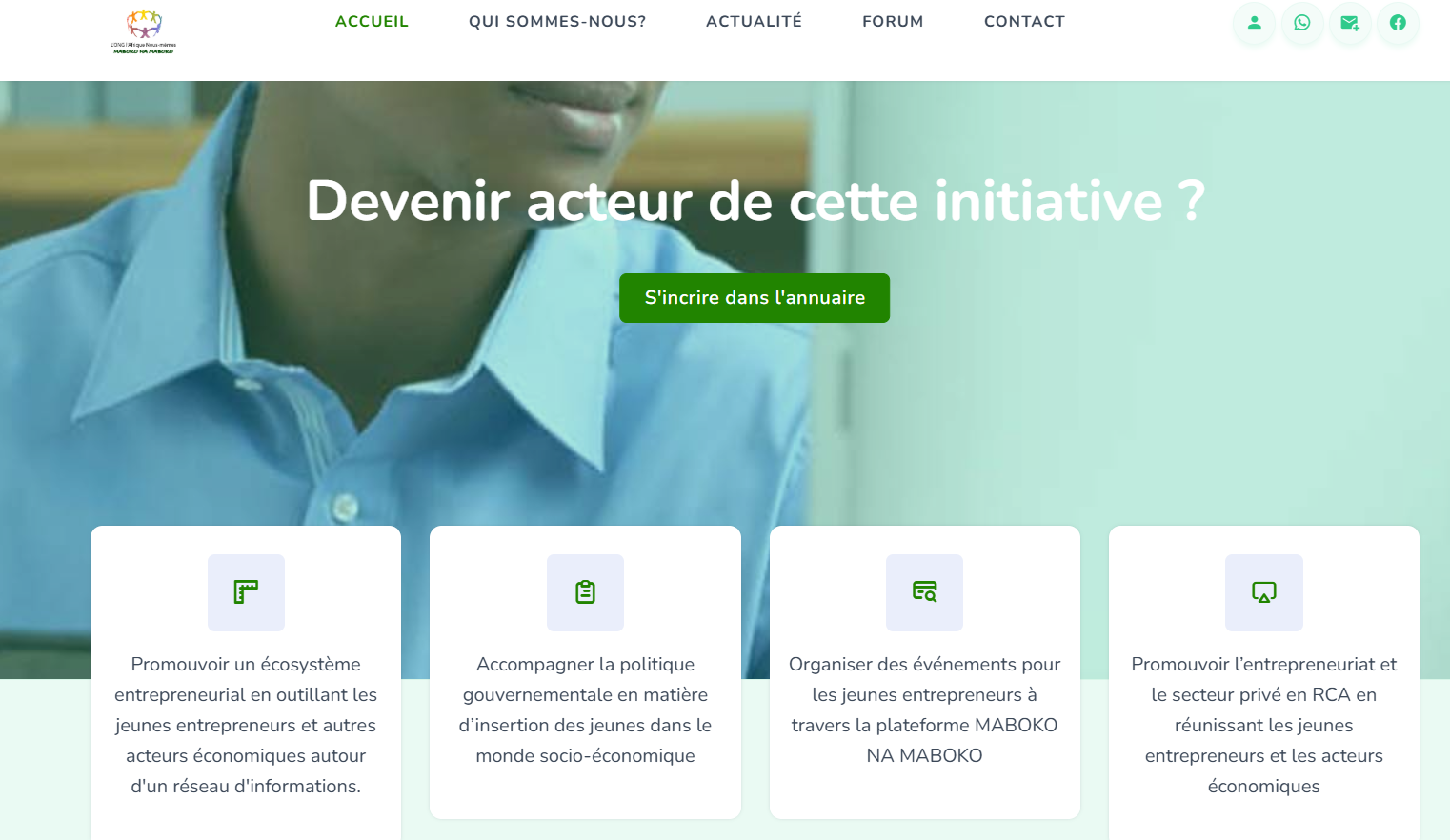 Conception d’un site vitrine interactif avec gestion de contenu  - Image 3